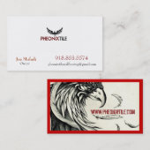 Phoenix_4, PHEONIX FLIESE UND BODENBELAG, JoeMofa… Visitenkarte (Vorne/Hinten)