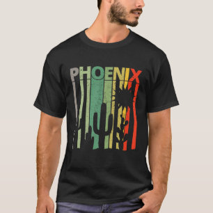 Phoenix   80'S Vintag Retro Phoenix Wüste Sun Ca T-Shirt