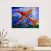 Phoenix abends poster (Küche)