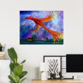 Phoenix abends poster (Heimbüro)