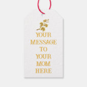 Phoenix am Muttertag der Wolken | Geschenkanhänger (Rückseite)