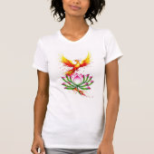 Phoenix and Lotus Rebirth T-Shirt (Vorderseite)