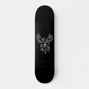 Phoenix-Anstieg auf Schwarz Skateboard