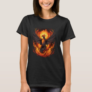 Phoenix-Anstieg der Verjüngung Feuer Phoenix-Vogel T-Shirt