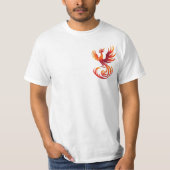 Phoenix-Anstieg - Symbol für Stärke und Erneuerung T-Shirt (Vorderseite)