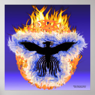 Phoenix Arisen Print Poster