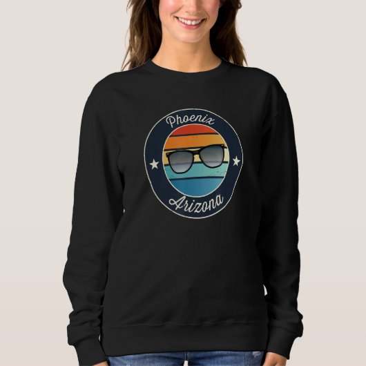 Phoenix Arizona Az Vacation Souvenir Sonnenbrille  Sweatshirt (Vorderseite)