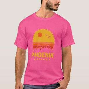 Phoenix Arizona AZ Wüstengebirge Retro S T-Shirt
