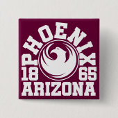Phoenix, Arizona Button (Vorderseite)