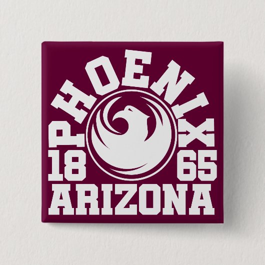 Phoenix, Arizona Button (Vorderseite)