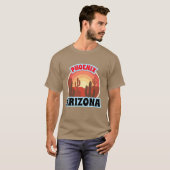 PHOENIX ARIZONA CACTUS SHIRT STICKER GIFT IDEA Box (Vorne ganz)