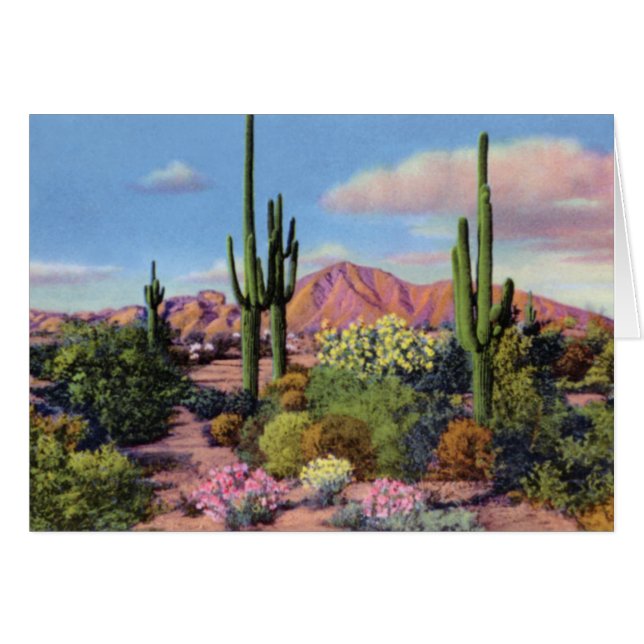 Phoenix Arizona Camelback-Berg (Vorderseite (Horizontal))