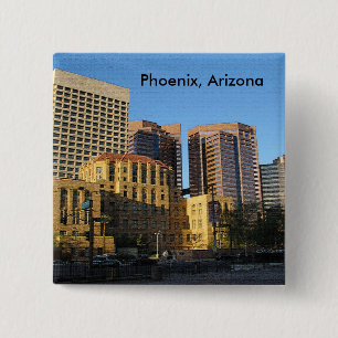 Phoenix, Arizona Downtown Button