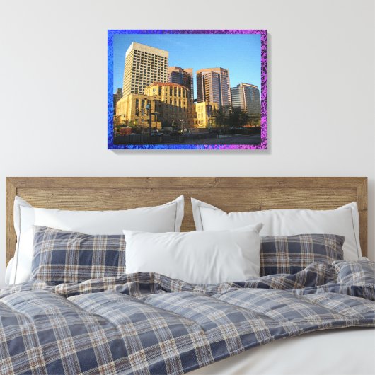 Phoenix, Arizona Downtown Leinwanddruck (Insitu (Schlafzimmer))