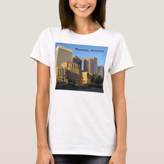 Phoenix, Arizona Downtown T-Shirt (Vorderseite)