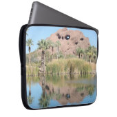 Phoenix Arizona Foto Butte im See Laptopschutzhülle (Vorne Rechts)