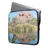 Phoenix Arizona Foto Butte im See Laptopschutzhülle (Vorderseite Links)