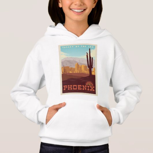 Phoenix, Arizona Hoodie (Vorderseite)