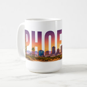 Phoenix Arizona Kaktuslandschaft Kaffeetasse