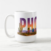 Phoenix Arizona Kaktuslandschaft Kaffeetasse (Links)