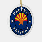 Phoenix Arizona Keramik Ornament (Rechts)