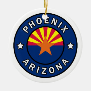 Phoenix Arizona Keramik Ornament