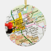 Phoenix, Arizona Keramik Ornament (Vorne)