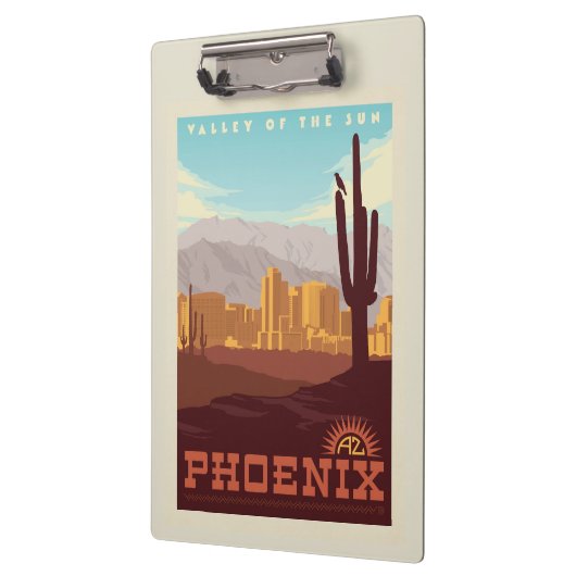 Phoenix, Arizona Klemmbrett (Links)