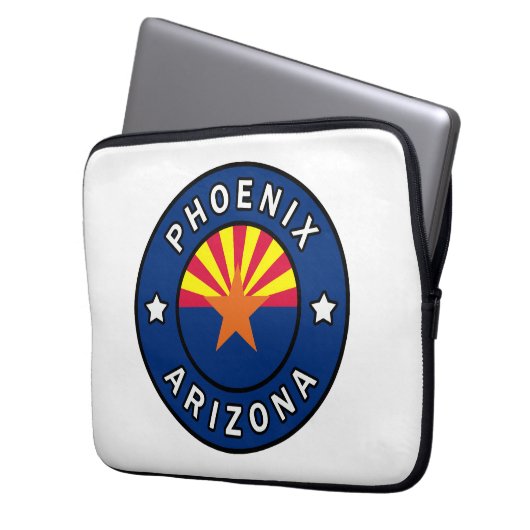 Phoenix Arizona Laptopschutzhülle (Vorderseite Links)
