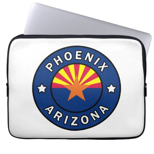 Phoenix Arizona Laptopschutzhülle (Vorderseite)
