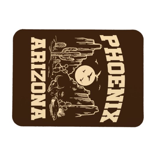 Phoenix, Arizona Magnet (Horizontal)