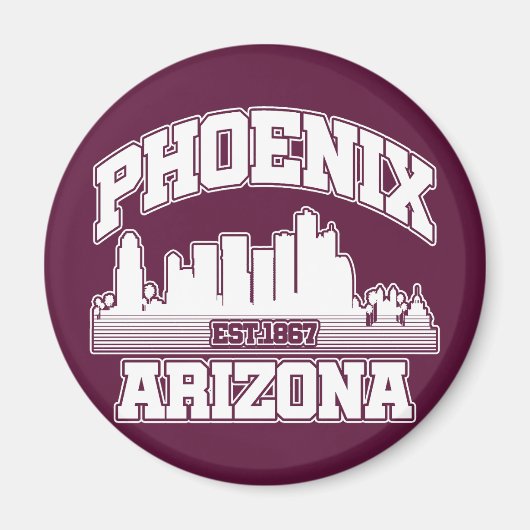 Phoenix, Arizona Magnet (Vorne)