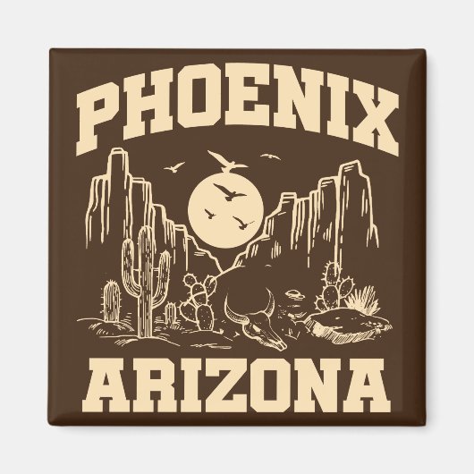 Phoenix, Arizona Magnet (Vorne)