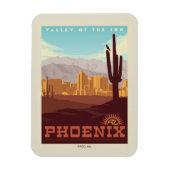 Phoenix, Arizona Magnet (Vertikal)