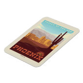 Phoenix, Arizona Magnet (Linke Seite)