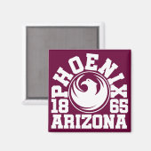 Phoenix, Arizona Magnet (Vorderseite/Rückseite)