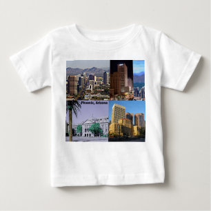Phoenix Arizona Montage Baby T-shirt