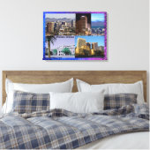 Phoenix Arizona Montage Leinwanddruck (Insitu (Schlafzimmer))