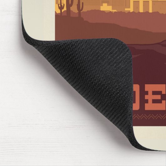Phoenix, Arizona Mousepad (Ecke)