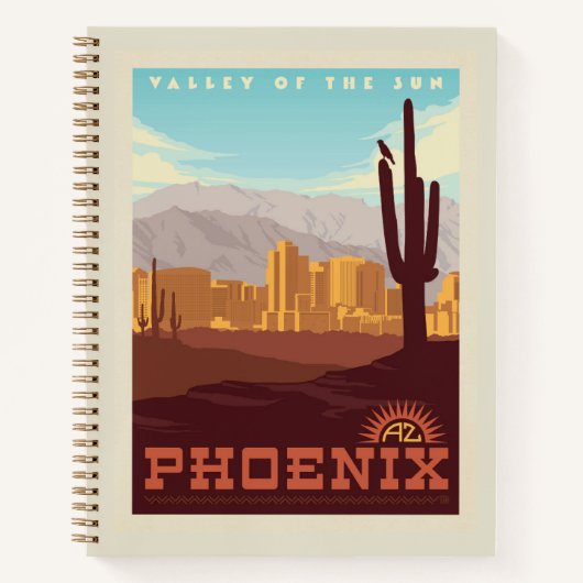 Phoenix, Arizona Notizblock (Vorderseite)