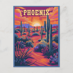 Phoenix, Arizona Postkarte