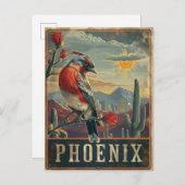 Phoenix, Arizona Postkarte (Vorne/Hinten)