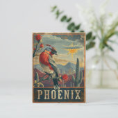 Phoenix, Arizona Postkarte (Stehend Vorderseite)