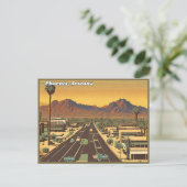 Phoenix, Arizona Postkarte (Stehend Vorderseite)