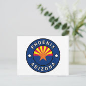 Phoenix Arizona Postkarte (Stehend Vorderseite)