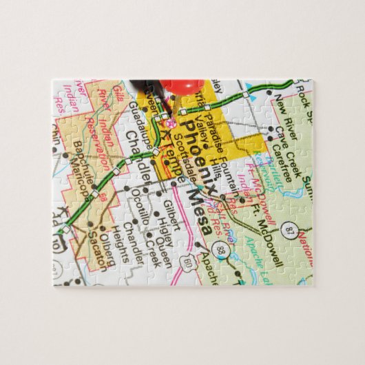Phoenix, Arizona Puzzle (Horizontal)