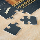 Phoenix Arizona Retro Travel Poster Puzzle (Seite)