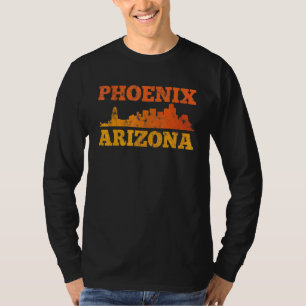Phoenix Arizona Retro Vintag Sunset Skyline 1 T-Shirt