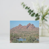 Phoenix Arizona Rotes Foto Landschaft Postkarte (Stehend Vorderseite)