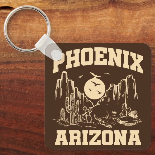 Phoenix, Arizona Schlüsselanhänger (Vorderseite)